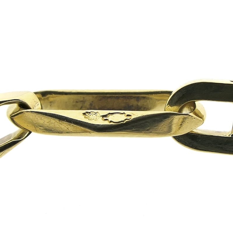 Image 5 of Gold closed forever bracelet