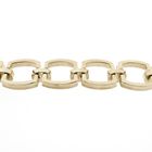 Image 3 of Gold wide link bracelet