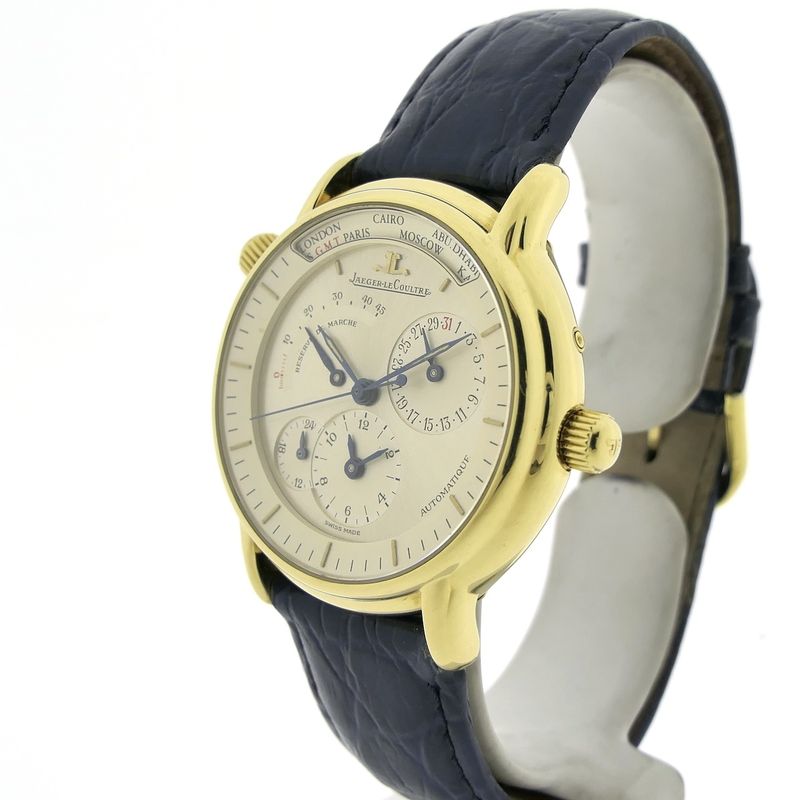 Image 2 of Jaeger-LeCoultre Master Control Geographic; Automatic 18k gold men's watch