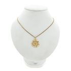 Image 3 of Gold zodiac sign pendant; Libra