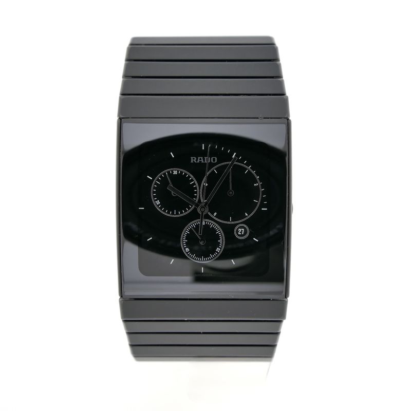 Image 8 of Rado Diastar Ceramica Chronograph 538.0715.3; High-Tech Ceramic men's watch