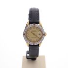 Image 18 of Rolex Datejust 26mm 69178; 18k gold women's watch with diamonds and rubies