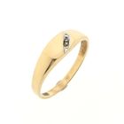 Image 1 of Gold ring with diamond | 0.005 ct.
