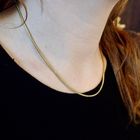 Image 6 of Gold snake link chain | 45 cm