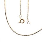 Image 1 of Golden Venetian link chain; 40 cm