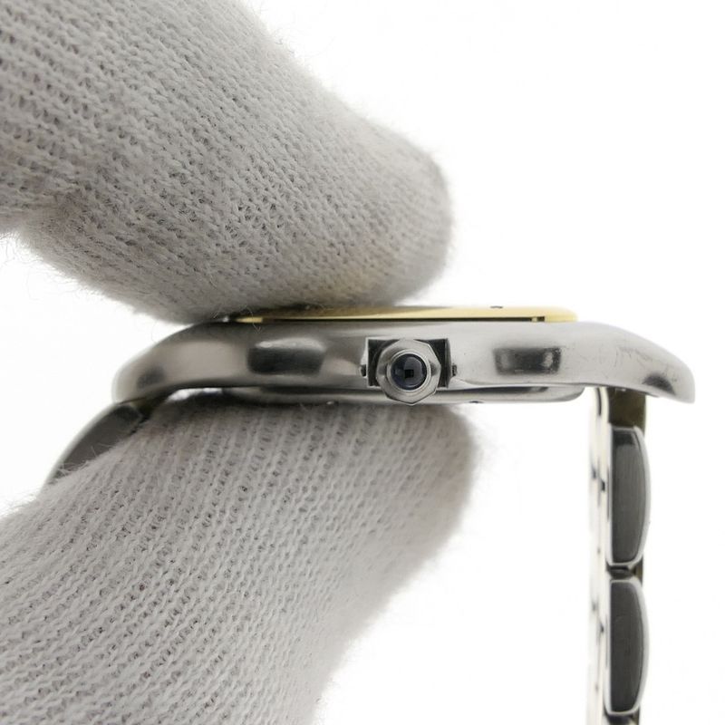 Image 9 of Cartier Panthère '2 Row'; Midsize gold/steel women's watch