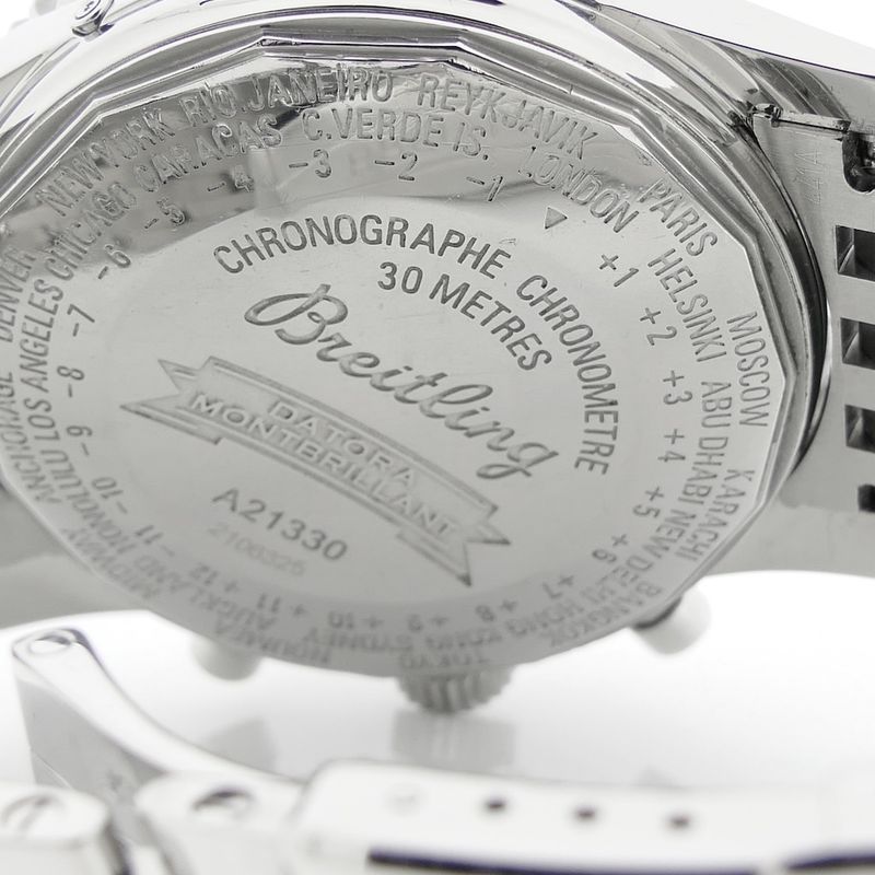 Image 9 of Breitling Navitimer Montbrillant Datora; Chronograph men's watch