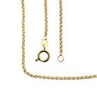 Image 1 of Gold jasseron link chain | 45 cm