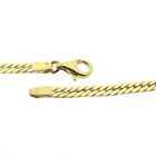 Image 6 of Gold flat gourmet link chain
