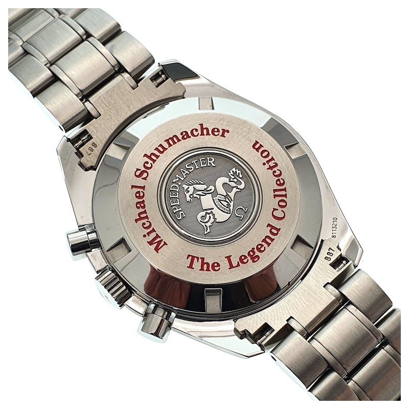 Image 3 of Omega Speedmaster Schumacher 'The Legend' Limited; Chronograph men's watch