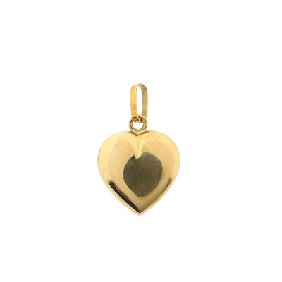 Image 1 of Gold pendant of a heart
