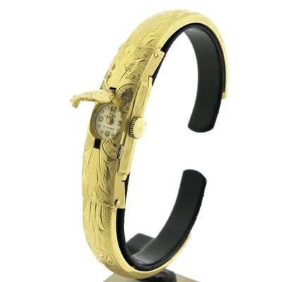 Image 2 of Life 'Bracelet/Cocktail Watch'; 18k gold bracelet watch