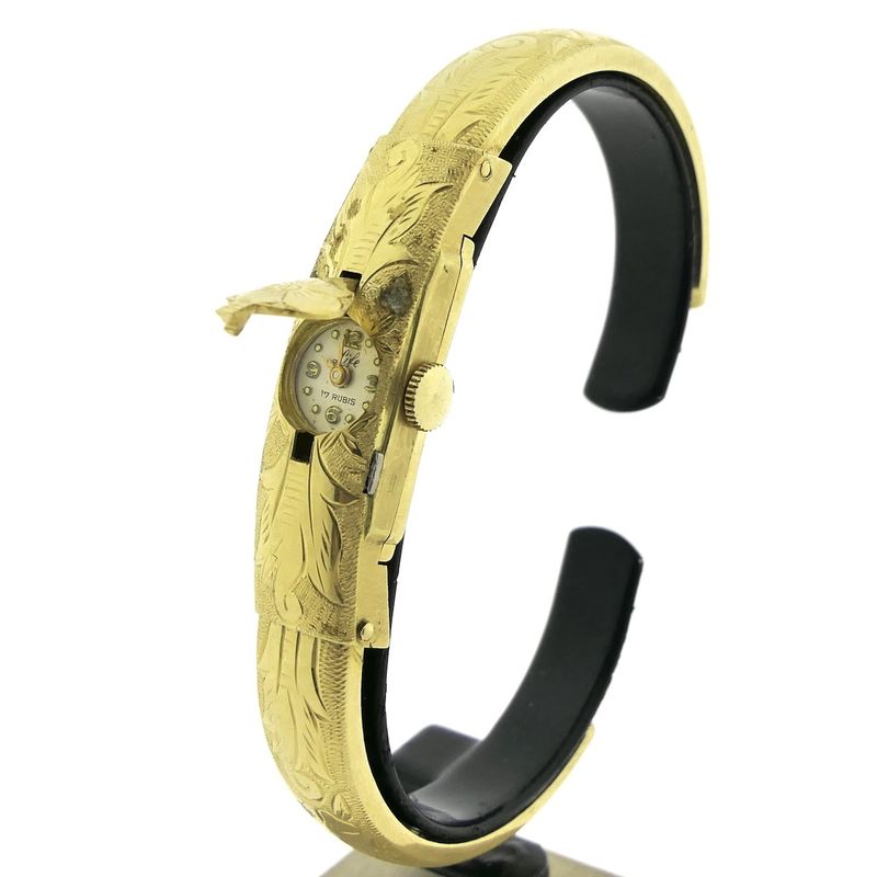 Image 2 of Life 'Bracelet/Cocktail Watch'; 18k gold bracelet watch