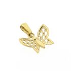 Image 4 of Gold pendant of a butterfly
