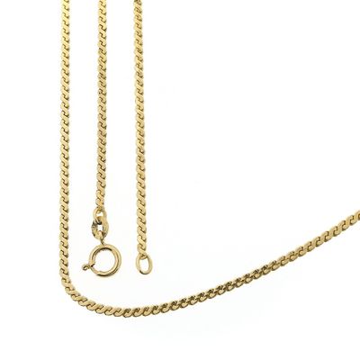 Image 1 of 18K Gold S-link Chain | 52.5 cm