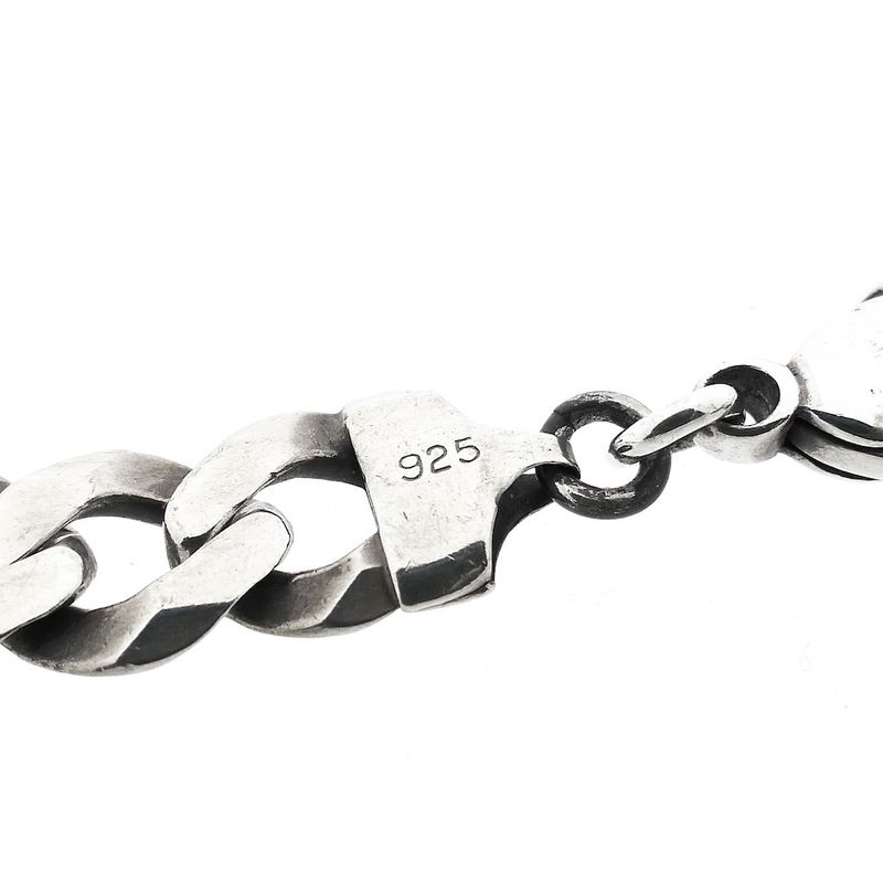 Image 6 of Silver Robust Gourmet Link Necklace