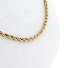 Image 3 of Gold twisted link chain