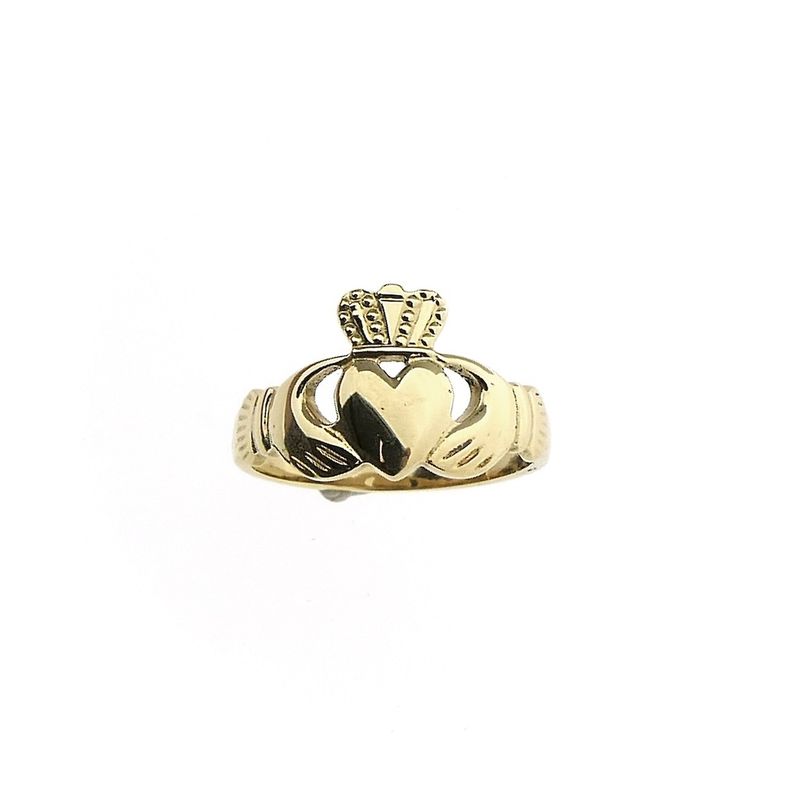 Image 4 of 9 carat Claddagh ring