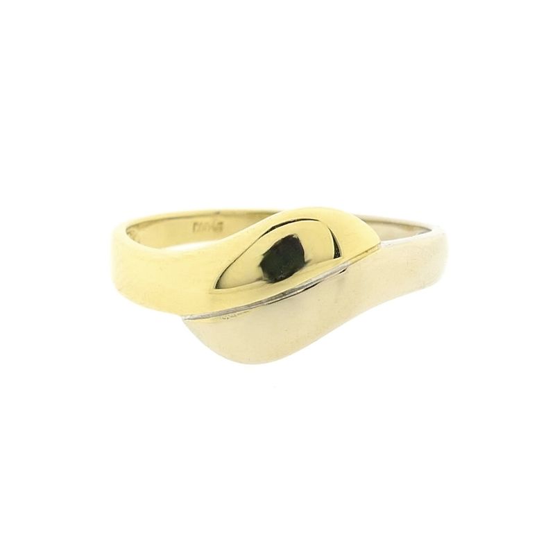 Image 3 of Two-tone gold ladies ring