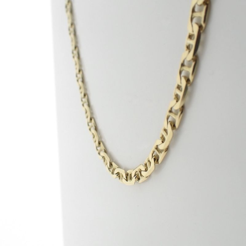 Image 5 of Gold navy link necklace