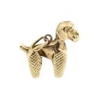 Image 3 of Gold pendant of a dog | Miniature Schnauzer