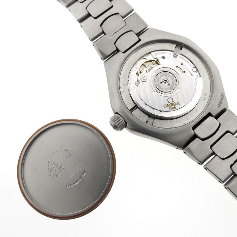 Image 15 of Omega Polaris 'Titane'; Automatic men's watch