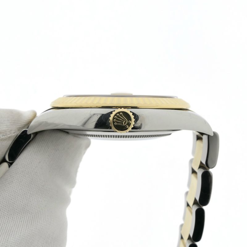 Image 6 of Rolex Datejust 41mm 126333; 18k gold/steel men's watch with diamonds