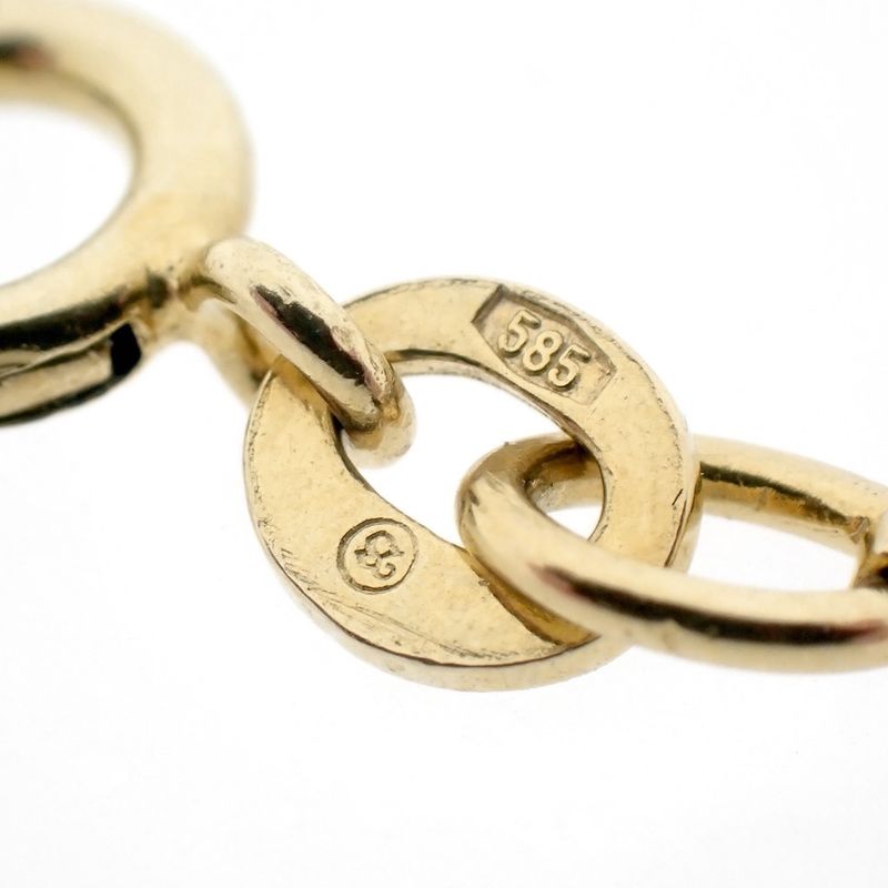 Image 8 of Long gold Venetian link necklace | 61 cm