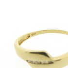 Image 6 of Golden fantasy ring with diamond | 0.05 ct.