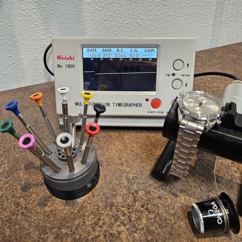 Image 15 of Omega Speedmaster Day-Date Automatic 3523.30.00; Chronograph men's watch