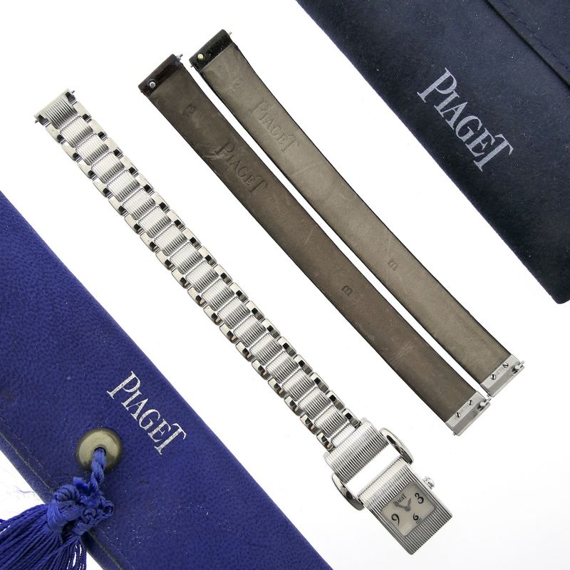 Image 6 of Piaget Miss Protocole 5221; 18k white gold women's watch with mother-of-pearl dial