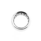 Image 3 of Wide silver domed ring