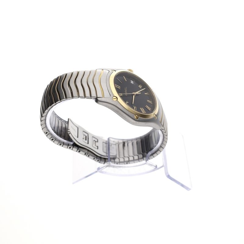 Image 12 of Ebel Classic Wave 38mm E1255F41; 18k gold/steel men's watch