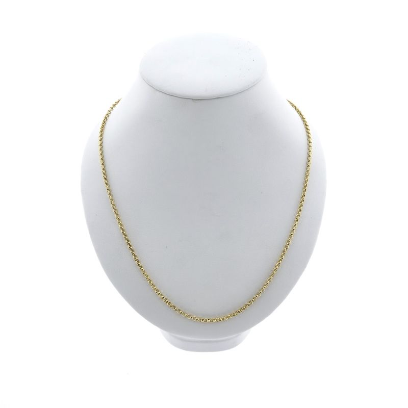 Image 5 of Gold S-link chain.