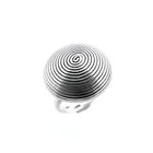 Image 1 of Silver ring with spiral