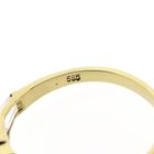 Image 6 of Gold ring with zirconia