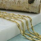 Image 2 of 18K Gold Singapore Link Chain | 60.5 cm