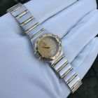 Image 16 of Omega Constellation 'Full Bar' 795.1203; Gold/steel women's watch with diamonds