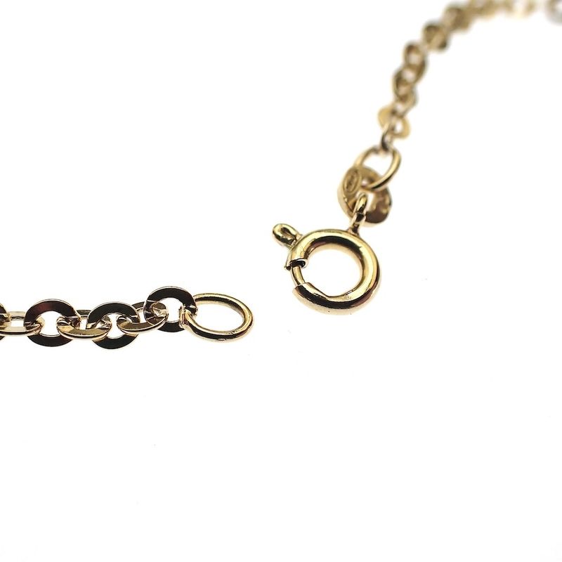 Image 3 of 18K Gold Flat Anchor Link Chain | 50cm