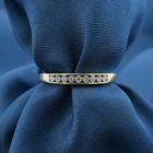 Image 2 of Gold ring/sliding ring with diamond | 0.045 ct.