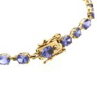 Image 5 of Gold bracelet with amethyst | 18.5 cm