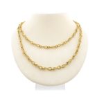 Image 1 of Long gold fantasy/infinity link chain