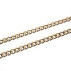 Image 8 of Gold thin gourmet link chain