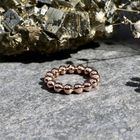Image 2 of Rose gold ring with balls