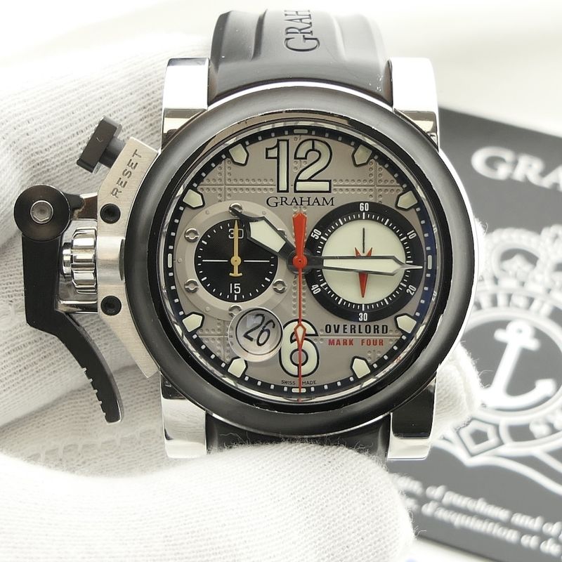Image 13 of Graham Chronofighter Oversize Overlord 'Mark 4' Limited Edition; Automatic men's watch