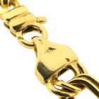 Image 4 of Gold flat Prince of Wales link bracelet