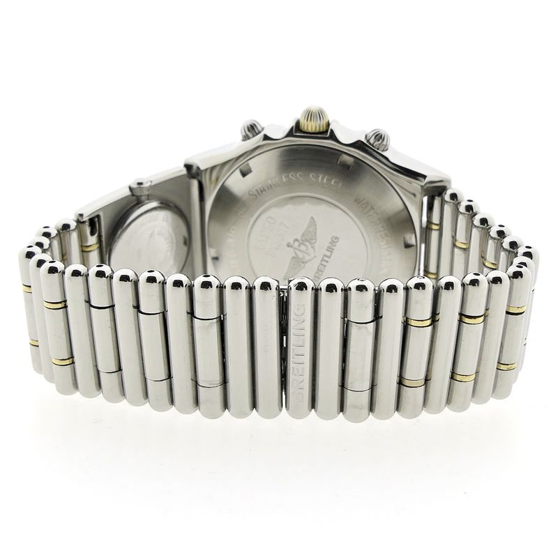 Image 10 of Breitling Chronomat; Chronograph men's watch with UTC module