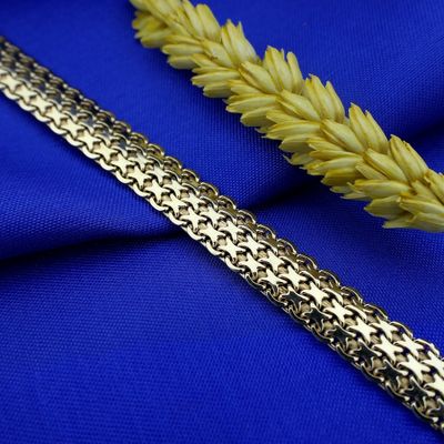 Gold fantasy link bracelet Image 2 of Gold fantasy link bracelet