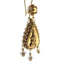 Image 4 of Antique gold earrings with Zeeland knots