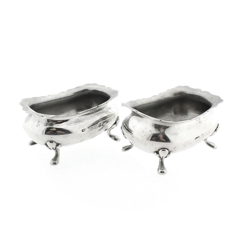 Image 3 of Vintage silver bowls; English hallmarked